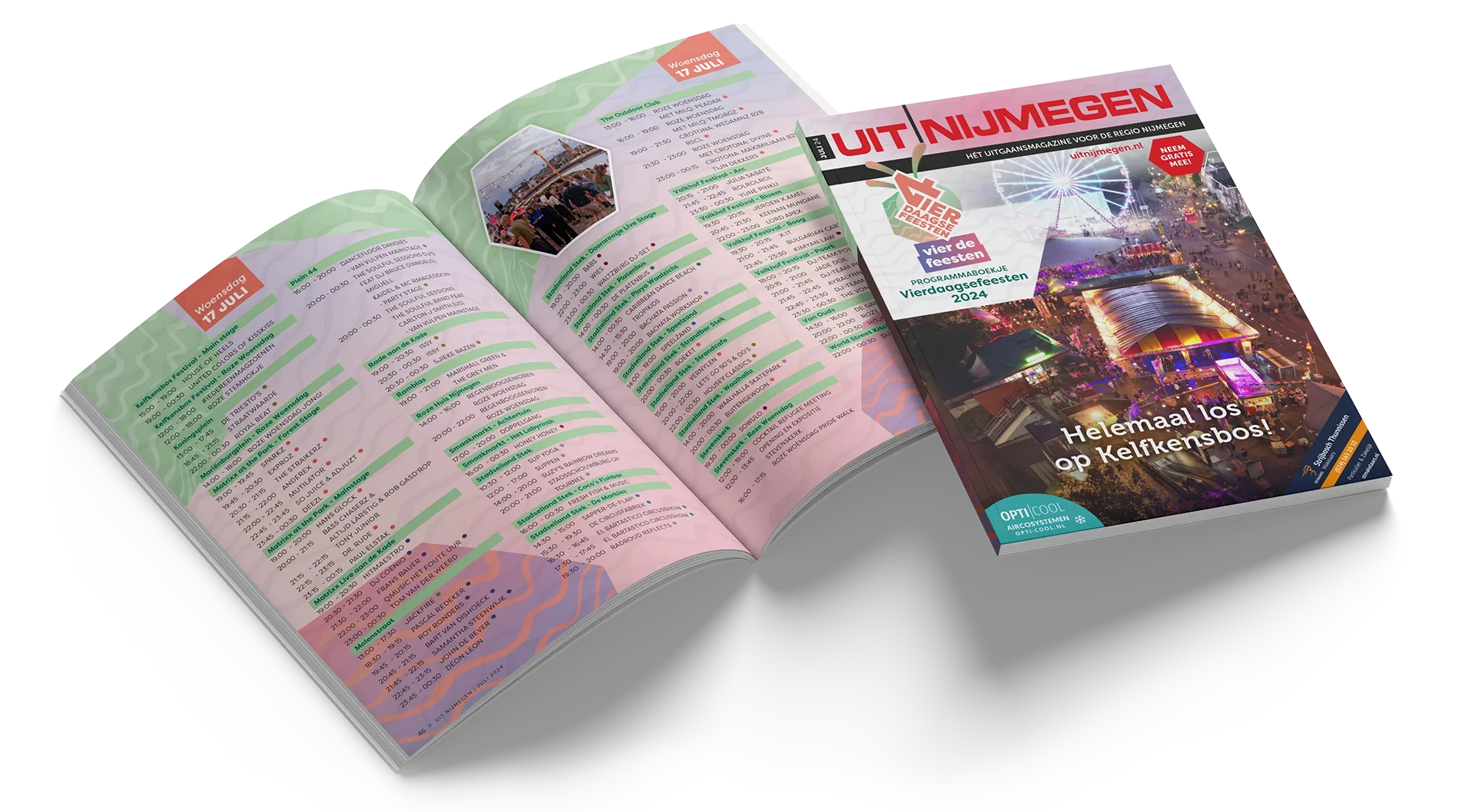 UIT Nijmegen 4Daagse Feesten magazine